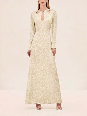 chinese dress ladies Women's Yvinne Maxi Dress White in Size Large by Outcast main image 0